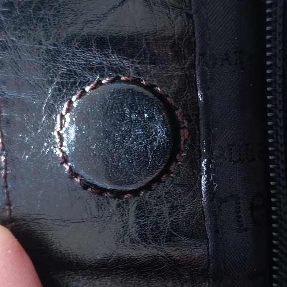 ETIENNE AIGNER VINTAGE SOFT BLACK LEATHER - Picture 16 of 16